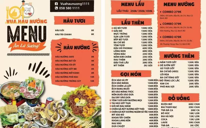 Quán Vua Hàu Nướng – Vị tươi ngon số 1 tại Hà Nội